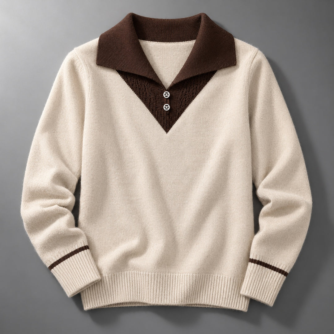 Matilde Collared Knit Pullover — ce_soul_s1_01