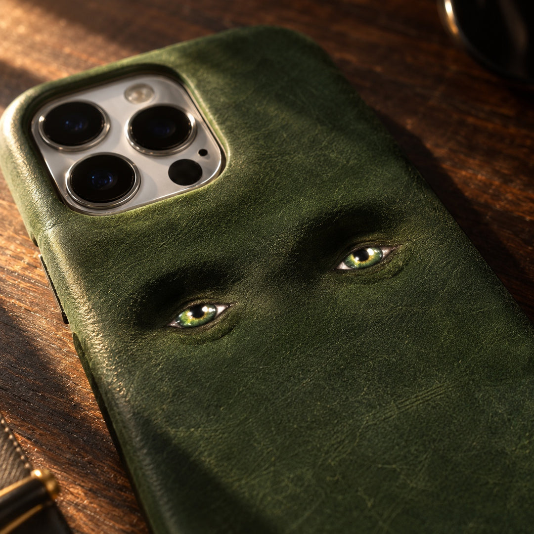 Mystic Gaze Leather Case — ce_metastatic_01