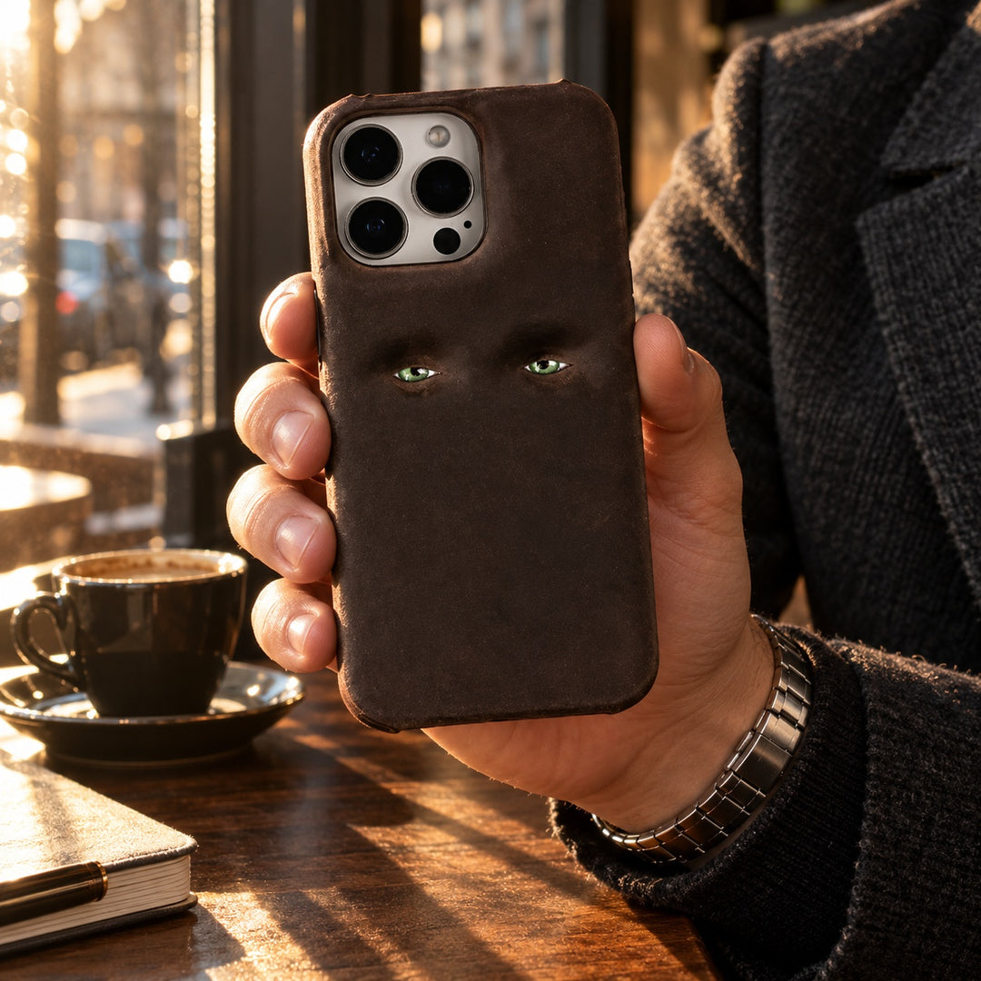 Mystic Gaze Leather Case — ce_metastatic_01