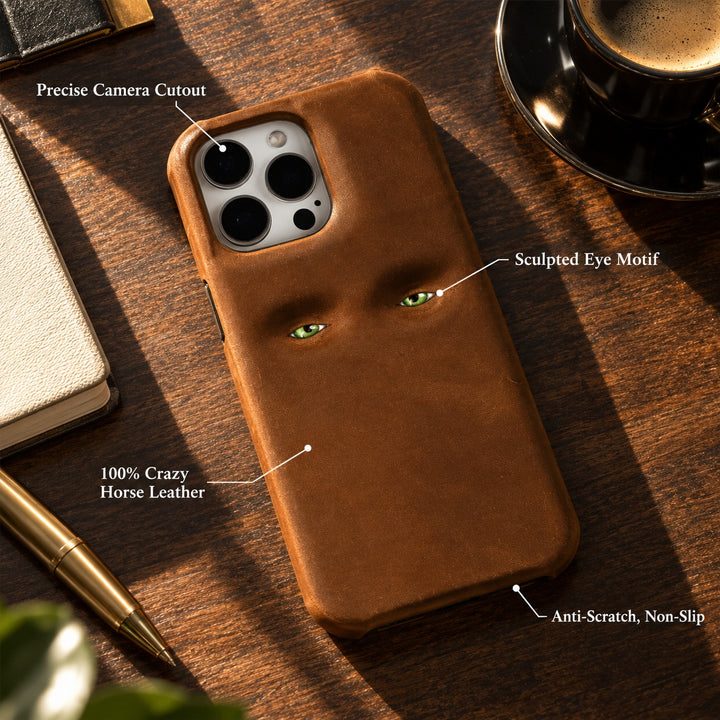 Mystic Gaze Leather Case — ce_metastatic_01