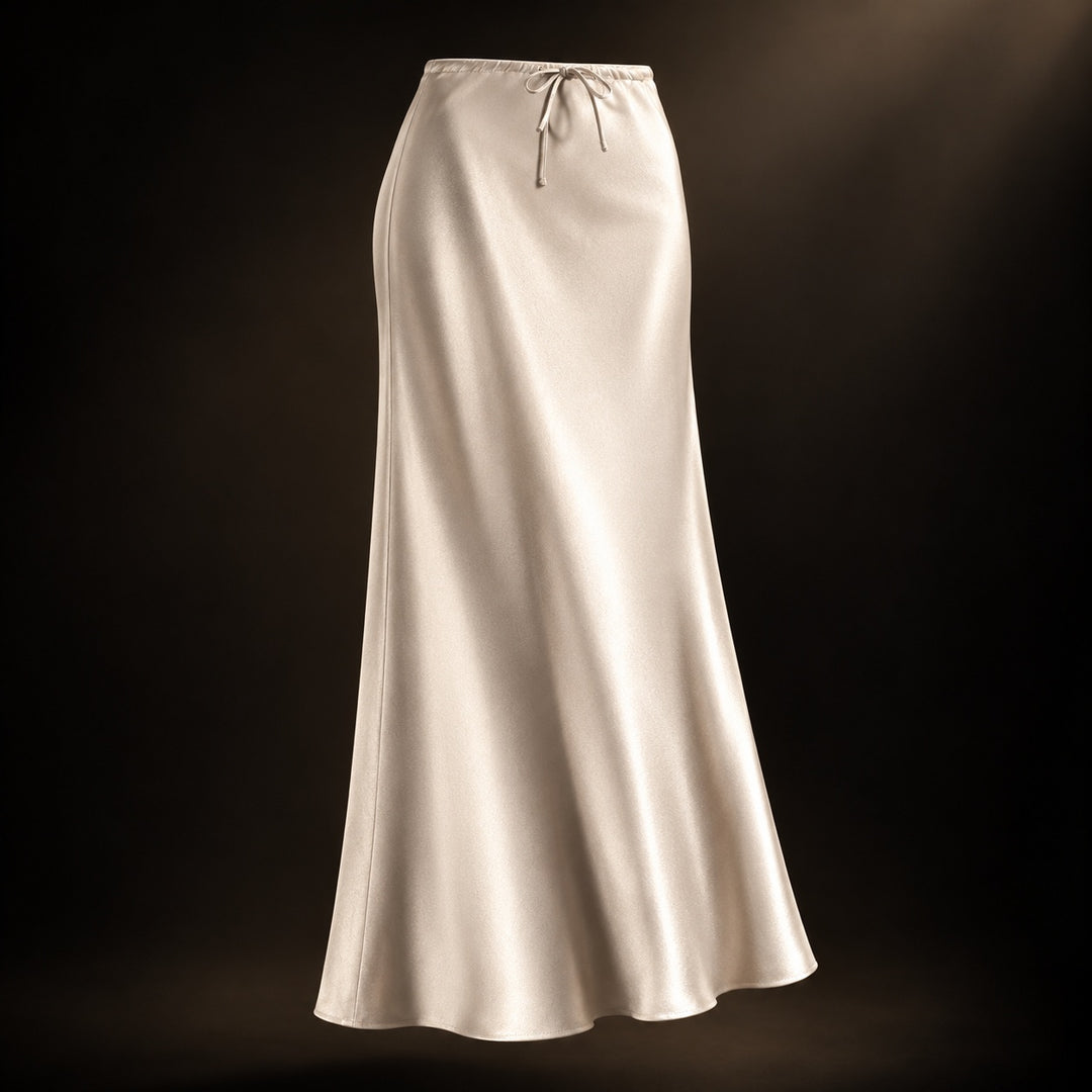 Ondine Drawstring Satin Skirt — ce_soul_s3_01
