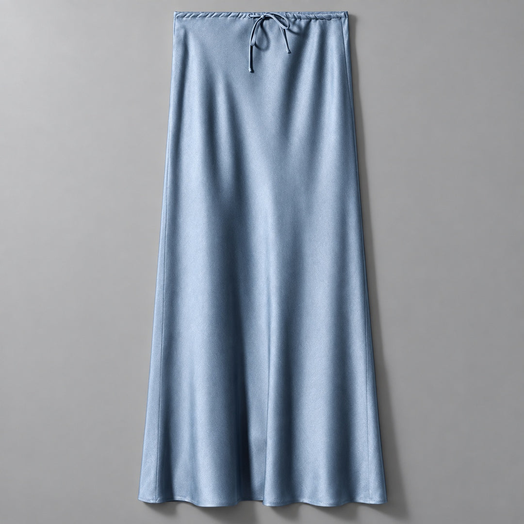 Ondine Drawstring Satin Skirt — ce_soul_s1_01