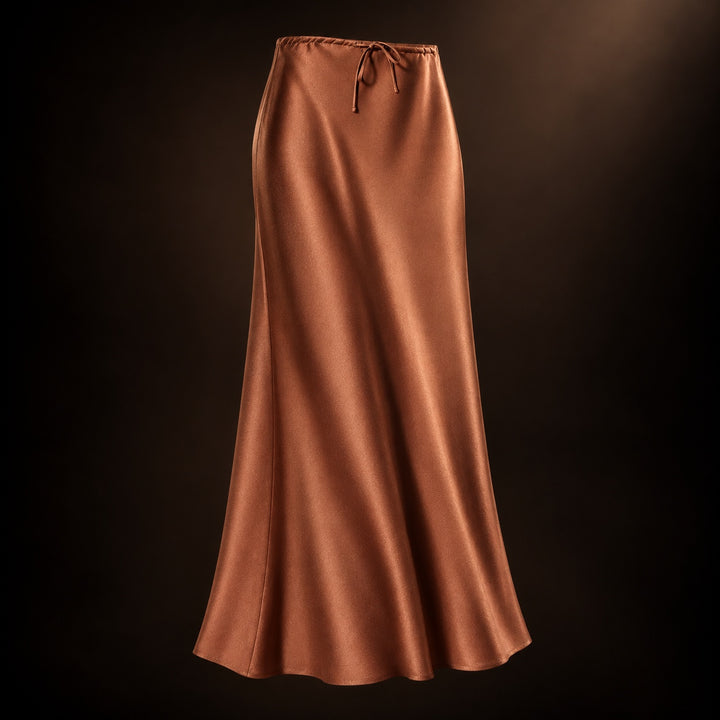 Ondine Drawstring Satin Skirt — ce_soul_s3_01
