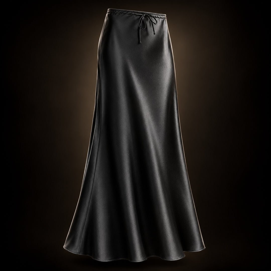 Ondine Drawstring Satin Skirt — ce_soul_s3_01