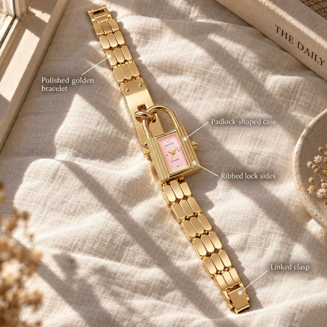 Padlock Charm Bracelet Watch — ce_metastatic_01