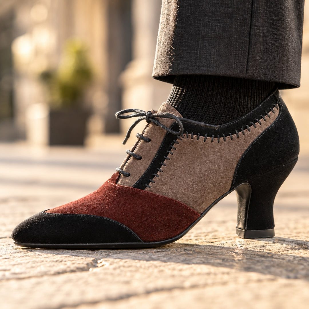 Patchwork Suede Oxford Pumps — ce_brooklyn_s2_01