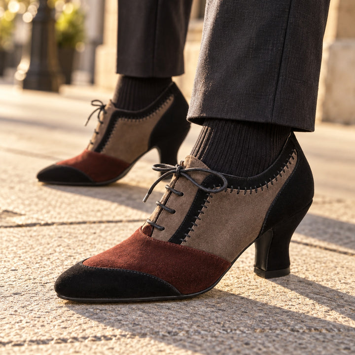 Patchwork Suede Oxford Pumps — ce_brooklyn_s1_01