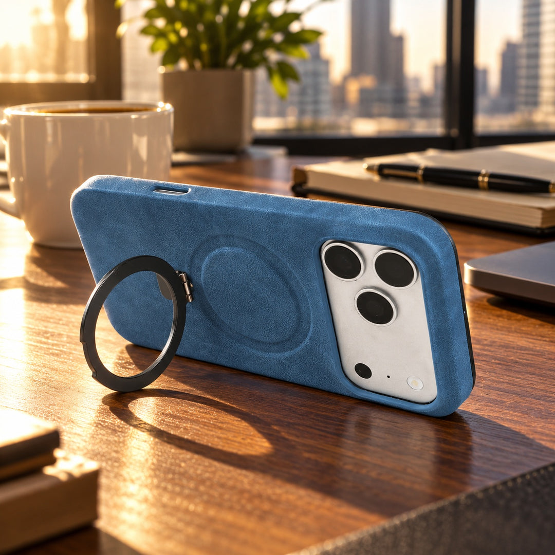 Saddler Ring-Stand Phone Case — ce_metastatic_01