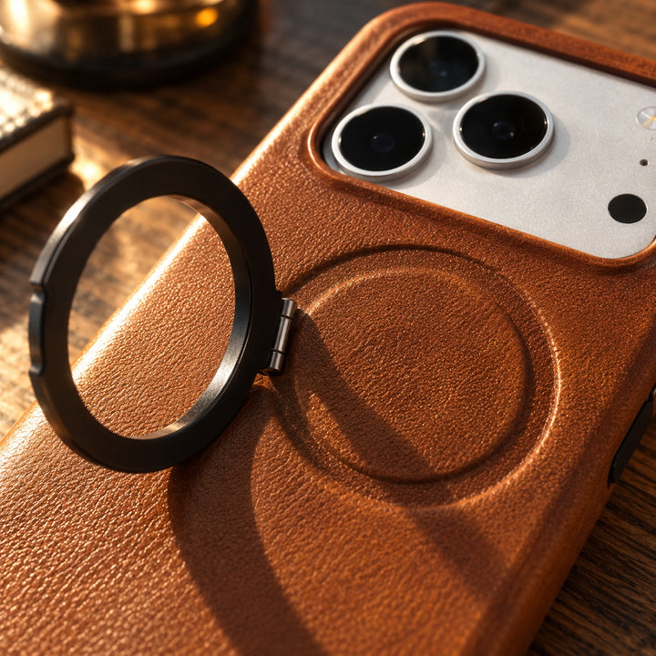 Saddler Ring-Stand Phone Case — ce_metastatic_01