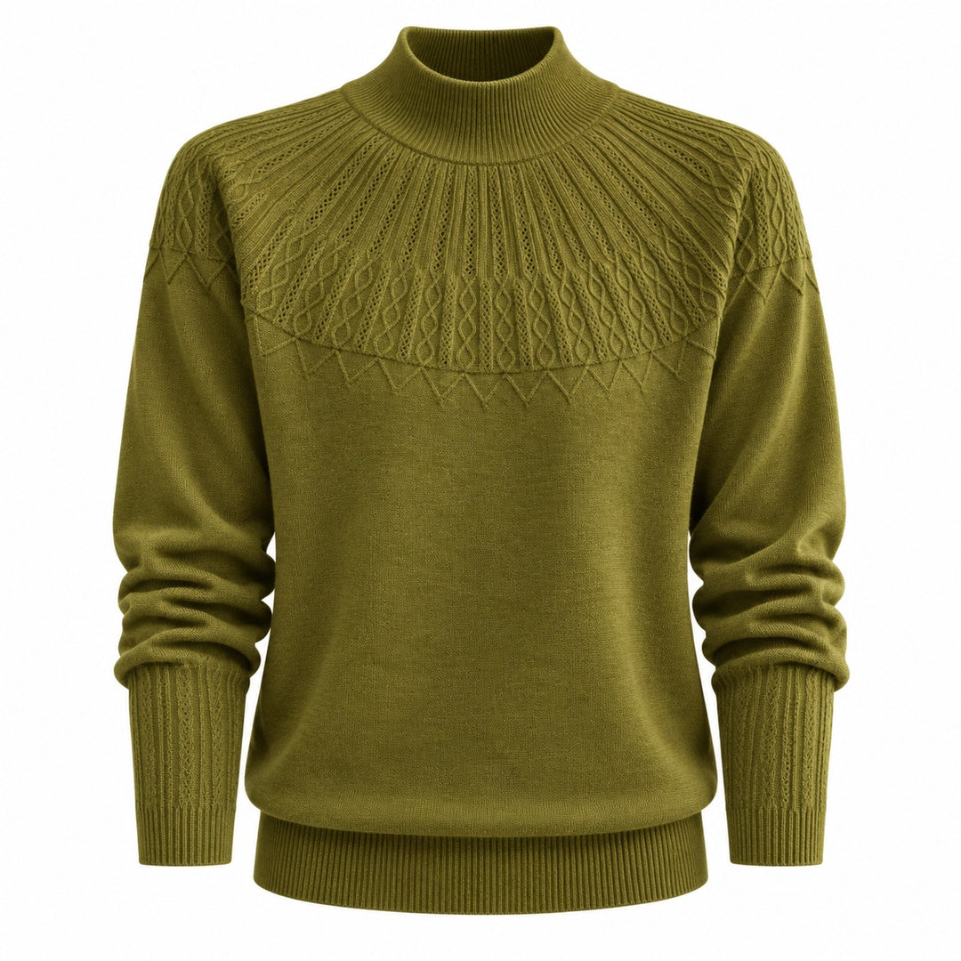 Sonnet Pointelle Mock Neck — ce_wb_01