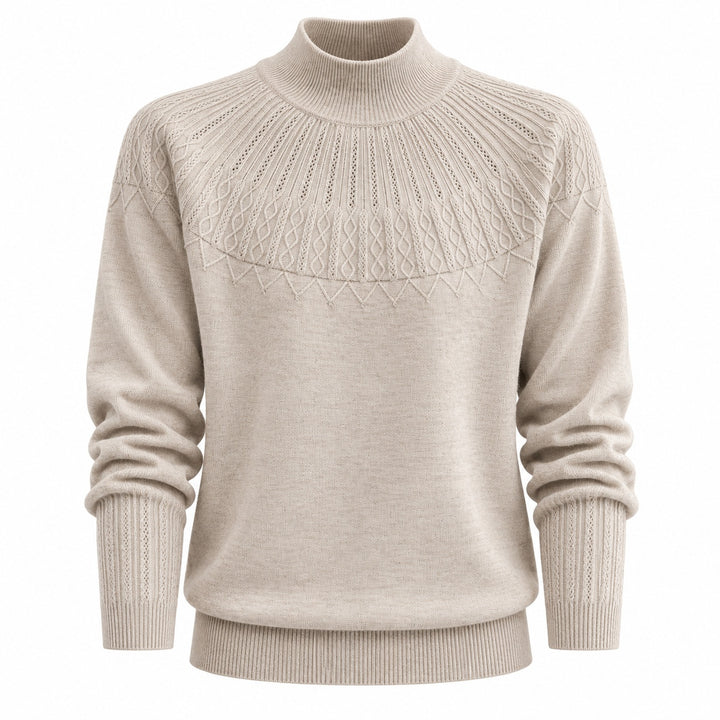 Sonnet Pointelle Mock Neck — ce_wb_01