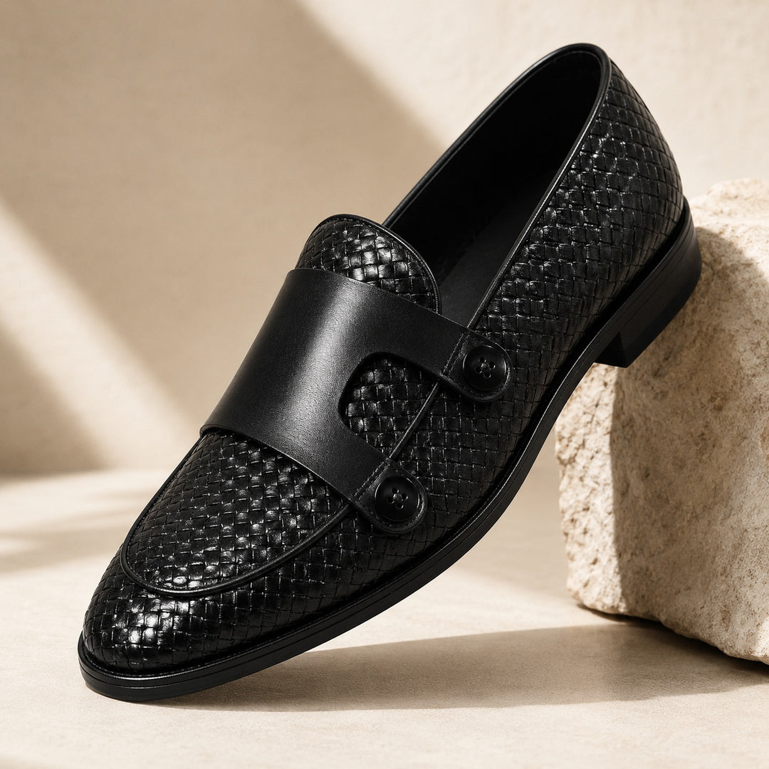 Telaio Woven Monk Loafers — ce_metastatic_01
