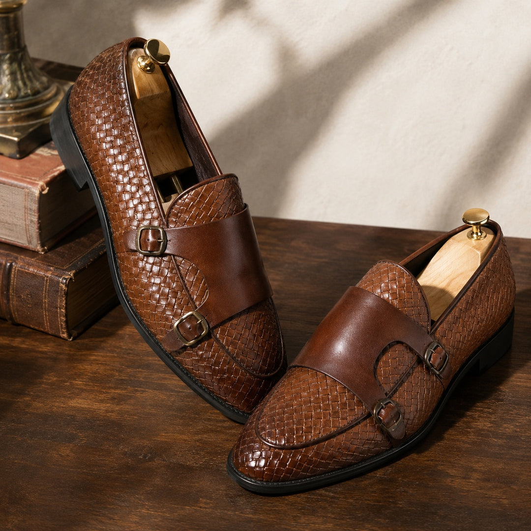 Telaio Woven Monk Loafers — ce_metastatic_01