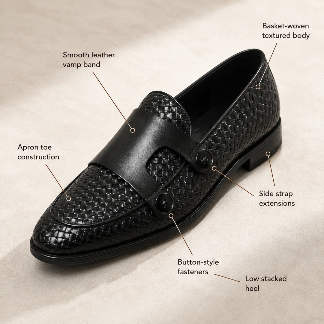 Telaio Woven Monk Loafers — ce_metastatic_01