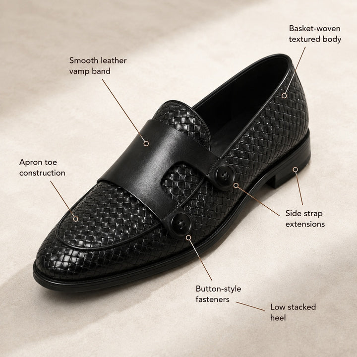 Telaio Woven Monk Loafers — ce_metastatic_01