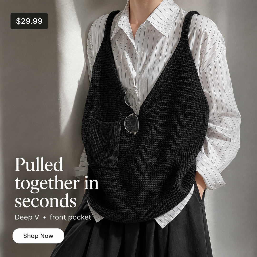 Waffleknit Slouch Vest — ce_metastatic_03